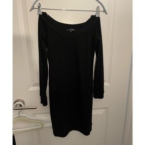 Fashion Nova V-Neck Sweater Dress